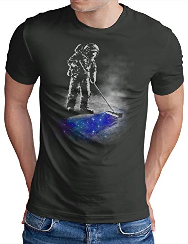 T-Shirt Space-Dust-Astronaute OM3 le Look Idéal pour Vos Soirées Observation des Étoiles