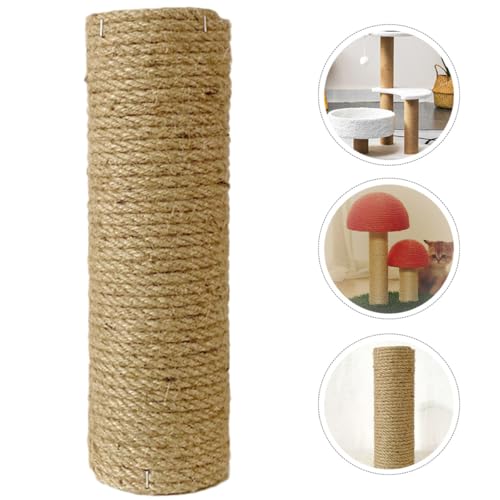 Poste Rascador para Gatos Cuerda Natural Sisal 7cm Diámetro x 35cm miniatura 6