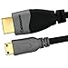 Produktbild Ivuna 1.5M Hochgeschwindigkeits Mini HDMI Kabel (v 1.4/2.0) 1080p. Um HD-Geräte mit dem Mini HDMI Anschluss zu verbinden. Für Tablets, Camcoder, Kameras oder andere Geräte mit Mini HD Anschluss.
