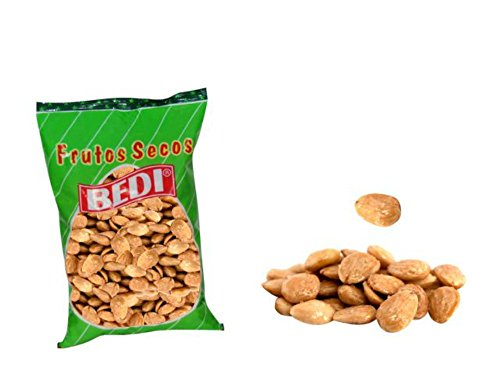 Bolsa de 1kg de Almendras Fritas con Sal. Frutos Secos. Caramelos y Golosinas. Artículos para Bodas, Bautizos, Comuniones y Eventos.