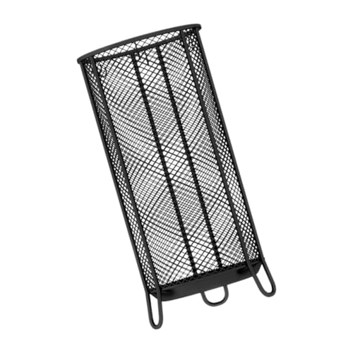 Entrée propre sans flaques d'eau grâce au porte-parapluie noir inoxydable