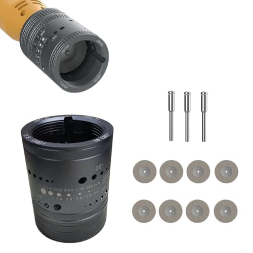 Affûteuse d'électrodes à 3 broches CNC à angle fixe pour meulage - 8