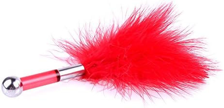 Sex Feather Tickler Sex Feather Teaser Adult Toy Sex Feather Anal Plug Massager Adult Flirting Toy Sex Toy SM for Beginners for Teasing,Flirting&Training