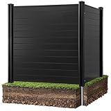 VEVOR 2 Panels Outdoor Privacy Screen, 48 x 48 in Air Conditioner Fence with...