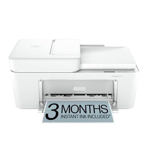 HP DeskJet 4227e Wireless All-in-One Color Inkjet Printer, Scanner, Copier, Best-for-Home, 3 Month Instant Ink Trial Included, AI-Enabled (6W7F0A)
