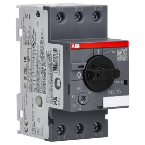Guardamotor ABB MS116-10 1SAM250000R1010 para protección de motores eléctricos