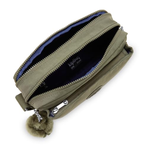 Image of Kipling Women's Abanu Medium Crossbody Bag, Lightweight, Adjustable Nylon Waist Pack with Multi-Compartment Zip Pockets