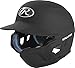 Rawlings MACHEXTR-B7-JR 2019 Mach Baseball Batting Helmet, Matte Black