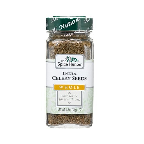 The Spice Hunter Celery Seeds, India, Whole, 1.8-Ounce Jars (Pack of 12)