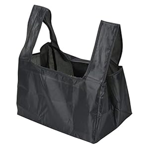 Pearl Metal D-6600 Marche Eco Bag with Wide Bottom, Black