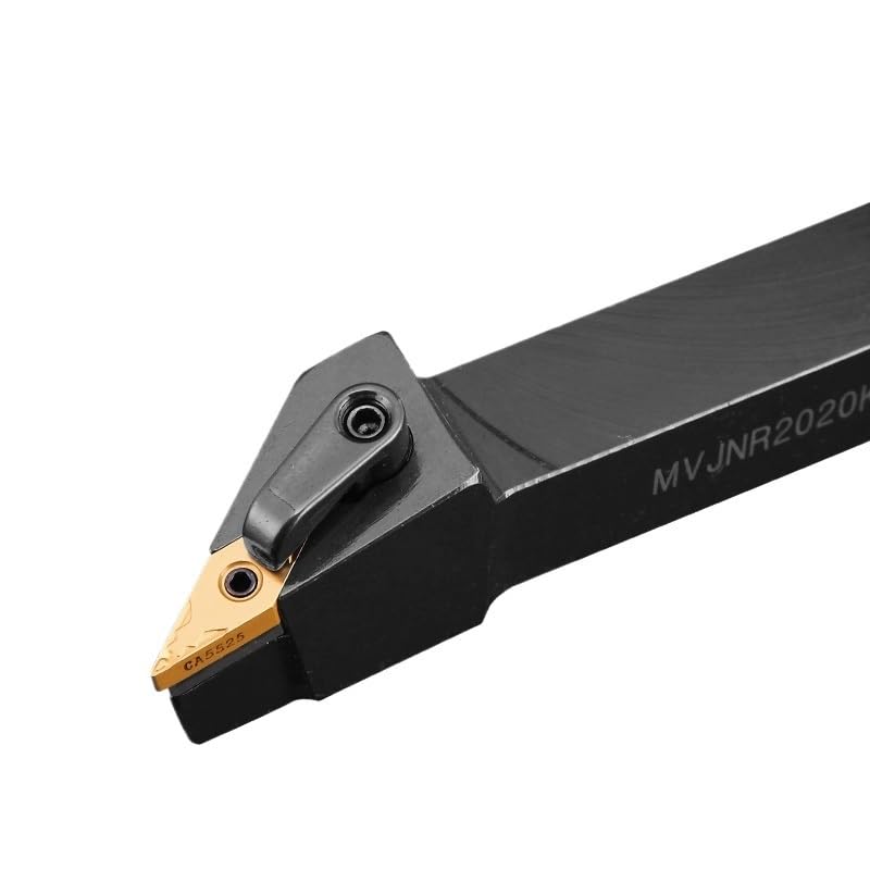 1pc MVJNR2020K16 MVJNR1616K16 MVJNR2525M16 External Turning Tool Holder VNMG Carbide Inserts MVJNR Lathe Cutting Tools Set（NO Insert）(MVJNL2020K16)