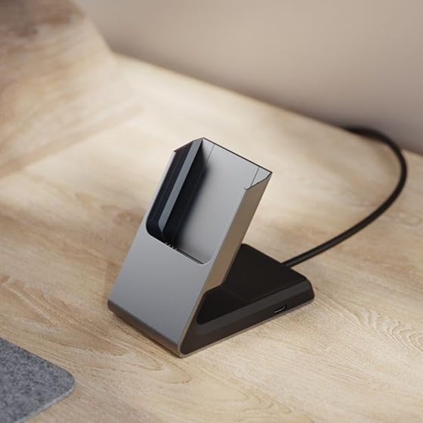 ALOGIC Matrix - Stazione di ricarica magnetica universale 2 in 1 per iPhone 15 Pro Max, 15 Pro, 15 Plus, 15,14, 13, 12, Airpods Pro, stazione di ricarica per dispositivi Apple, colore nero