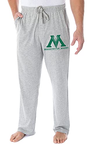 INTIMO Harry Potter Pajama Pants Men's Ministry Of Magic Logo Loungewear Sleep Pants