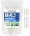 Size 2 Clear Empty Gelatin Capsules, 100 Count, Halal & Kosher Certified by Capsules Express