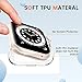 [2 Pack] Goton Bumper Case for Apple Watch 44mm, [No Screen Protector] Slim Soft TPU Shockproof Case Cover Bumper Protector Accessories for iWatch SE 3/SE 2/SE, Series 6/5/4, 44mm Clear+Black