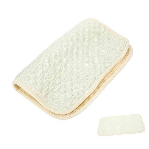 COLLBATH Sommer Kühlmatte Für Haustiere Aus Atmungsaktivem Eisfaserstoff Kleine Kühlunterlage Für Hunde Kaninchen Und Hamster Vielseitig Für Zuhause Und Reisen