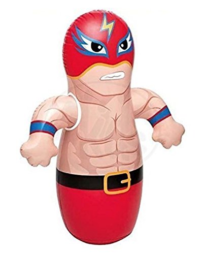 INTEX 3D Bop Bag Blow Up Inflatable Wrestler