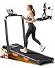 LONTEK Tapis de Course Pliable Inclinable, Tapis de Marche Pliable Inclinable 3 en 1 avec Moteur Silencieux Amélioré de 3.0HP, Charge 136KG