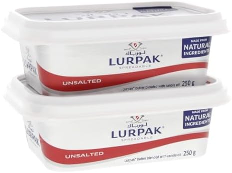 Lurpak Spreadable Unsalted Butter 250g x 2pcs