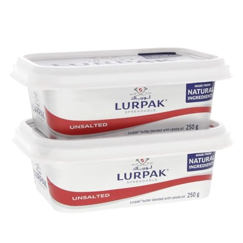 Lurpak Spreadable Unsalted Butter 250g x 2pcs