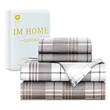 IM HOME Twin Size 3 Piece Sheet Set with Deep Pocket - Wrinkle