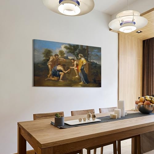 Poster Nicolas Poussin pour une décoration murale de salon chic
