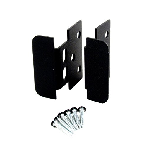 Heavy Metal Lockable Hasp and Handle - Black Powder Coat