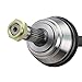Bode-man Front Left Driver Side CV Axle Drive Shaft for 1985-1992 VW Cabriolet Golf Jetta w/100mm Diameter Inboard Joint