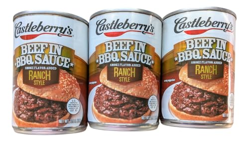 Castleberrys Beef in BBQ Sauce, Ranch Style 10.5 oz