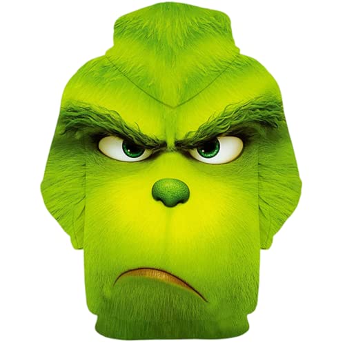 Buyoem Moletom com capuz masculino com estampa 3D unissex masculino feminino adulto pulôver moletom