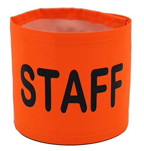 YOKO - Brassard sécurité orange STAFF