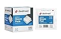 Dealmed 3’’ x 3’’ Sterile Gauze Pads (100 Count) Disposable and Individually Wrapped Medical Gauze Pads, Wound Care Product for First Aid Kit and Medical Facilities (Pack of 1)