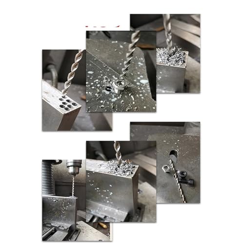 Foret long HSS M2 de 8.5 mm de qualité supérieure pour acier allié
