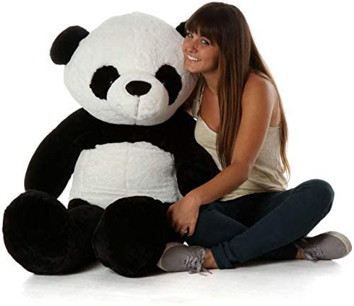 Image of ToYBULK Panda Bear, Panda Bear 3 Feet for Girls, Gift for Girls, Soft Toys for Girls, Big Teddy Bear, Toys for Girls /Wife /Husband, (3 Feet, Panda)