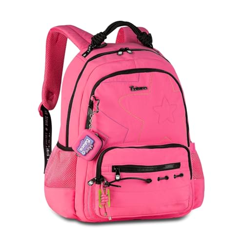 Mochila De Costas Youtuber Luluca Infantil Juvenil Escolar Rosa