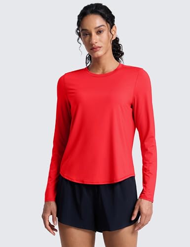 Image of CRZ YOGA Lightweight Crewneck Long Sleeve Top