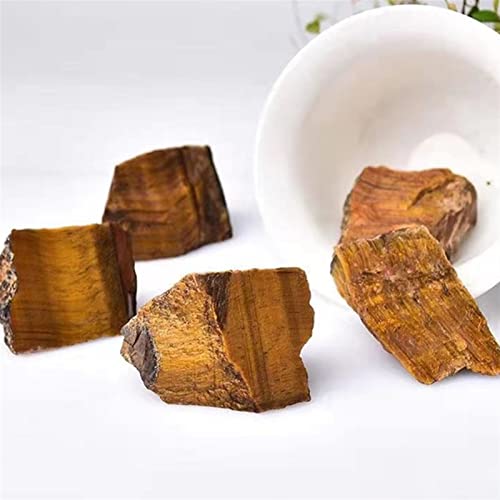 100% Natural Tiger Eye Stone Cura Mineral Espécimo Casa Jardim de Peixe Tanque de Cristal Decoração