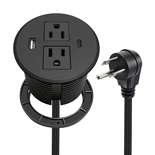 Desk Power Grommet USB C Total 30W, 3.15 Inch PD