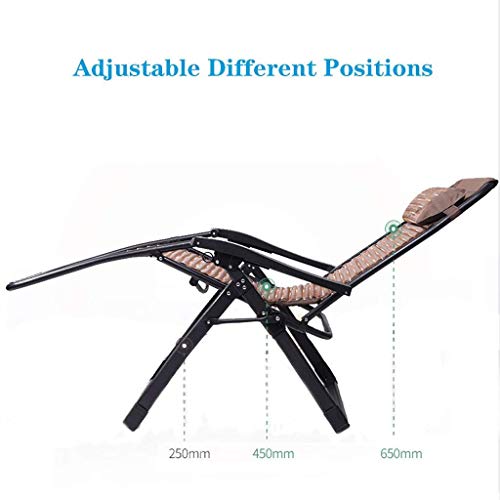 Chaise longue d'extérieur pliante pour vos week-ends de camping
