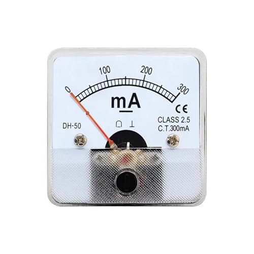 Compteur d'intensité à aiguille CC pour tester vos circuits 20mA