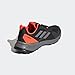 adidas Men's Terrex Soulstride Trail Running Shoes Sneaker, Black/Grey/Solar Red, 10
