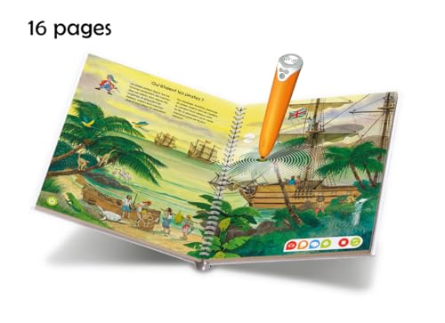 Ravensburger - tiptoi® - Livre interactif - Je découvre les pirates- Jeu éducatif électronique, sans écran - A partir de 4 ans - version française - 13099004