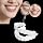 Commuter Travel Smile Enhancement, 2 Pairs Pocket Size Design, Unisex Flexible Reusable Adjustable On-the-Go Set Tooth Whitener(Bright White2) - 6