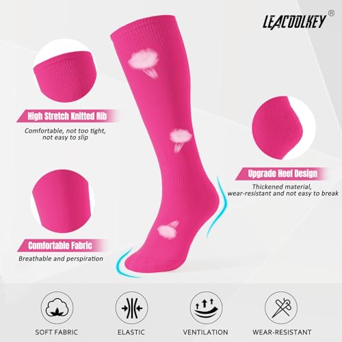 LEACOOLKEY Conjunto de meias de beisebol e cinto para adultos jovens softball, conjunto de cinto aju