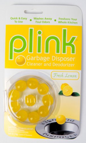 Summit Plink Garbage Fresh Lemon Disposal Cleaner and Deodorizer, 5-Pack