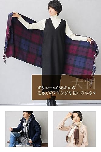 Vita Natur カシミヤタッチ マフラー ストール の商品画像 3