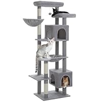 Amazon | PETEPELA(ぺテぺラ) キャットタワー 大型猫用 スリム 多頭