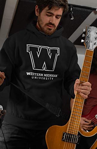 CreateMyTee | W Western Michigan University One Color Hooded Sweatshirt |2