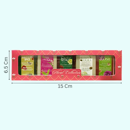Image of Nyassa Floral Collection Gift Set, 750g (5 Pieces)
