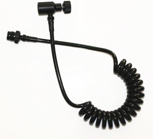 MC Paintball Coiled Remote Hose Thick Air Line (iRemote C Version)